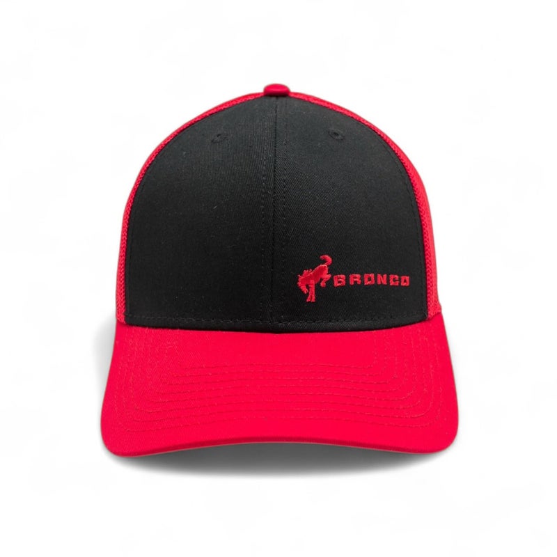 AMERICAN NEEDLE Ford Bronco Back Range SMU638B Adjustable Hat Baseball Cap Black Red Authentic New - Image 2